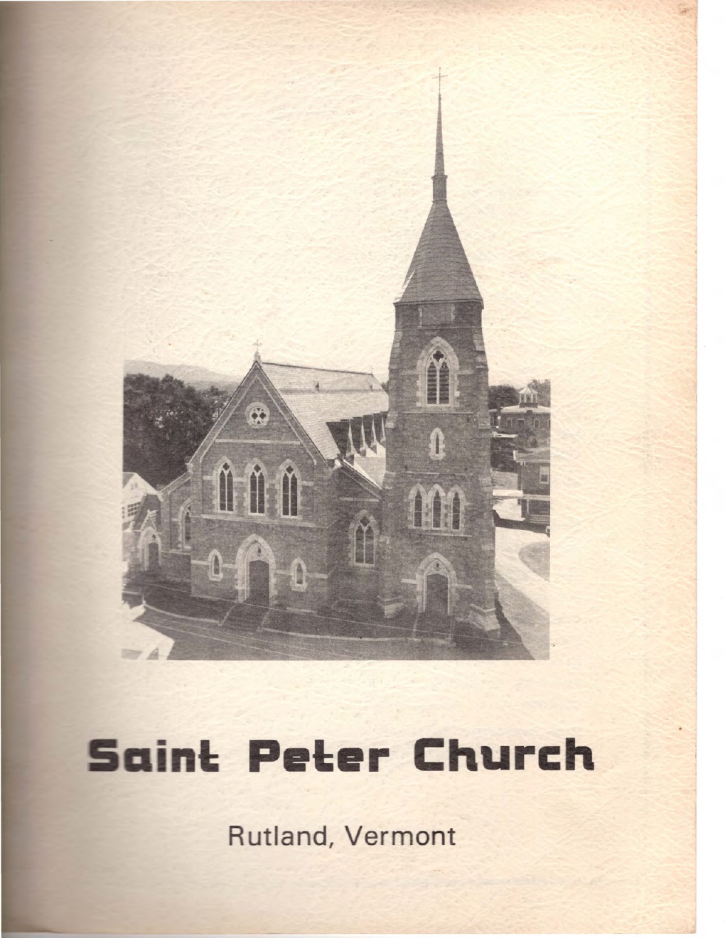 Saint Peter Church book cover